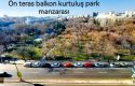 Ankara kolej metorusu New Park otel yanı satılık 2+1 teras daire