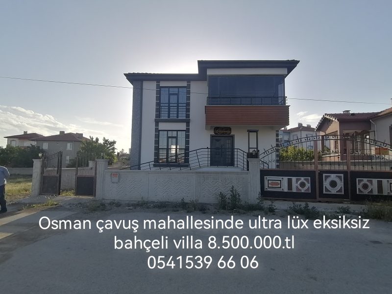 Osman çavuş mah. Satılık Ultra lüx villa